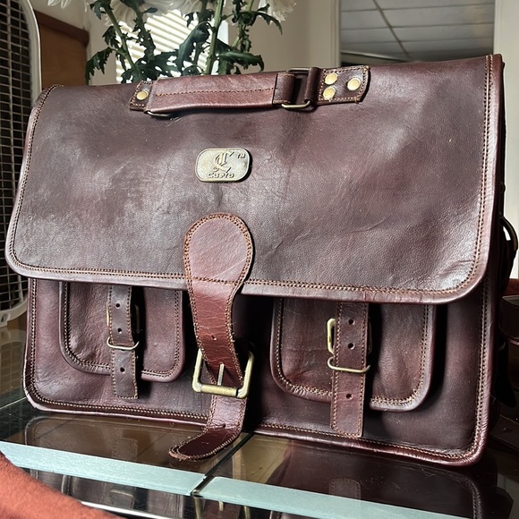 Other - Leather Satchel Bag